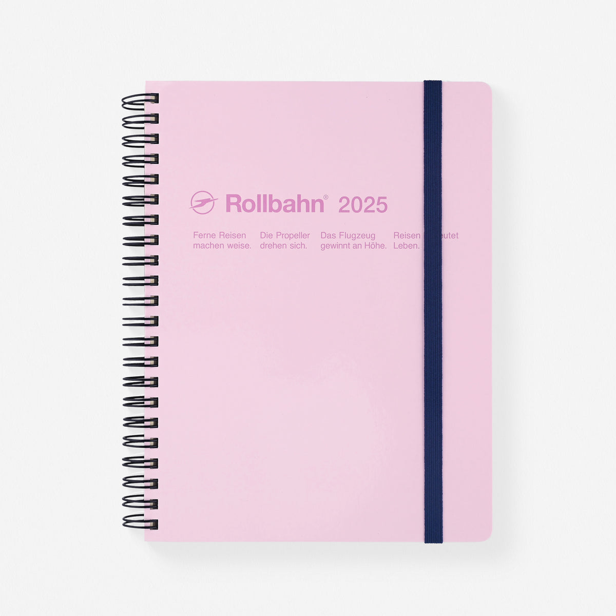 Delfonics Rollbahn 2025  Monthly Planner Pink | Large, A5 Or Extra Large 