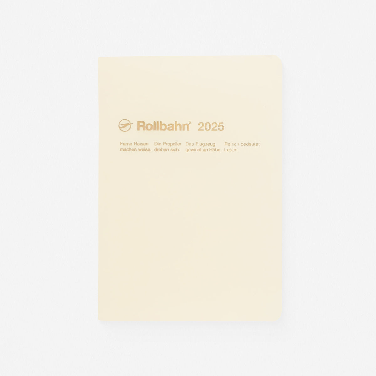 Delfonics Rollbahn 2025 Monthly Planner Notebook Clear B6 Or A5 | Clear Blue, Clear Or Clear Pink Clear / B6 [5 x 7.125"]
