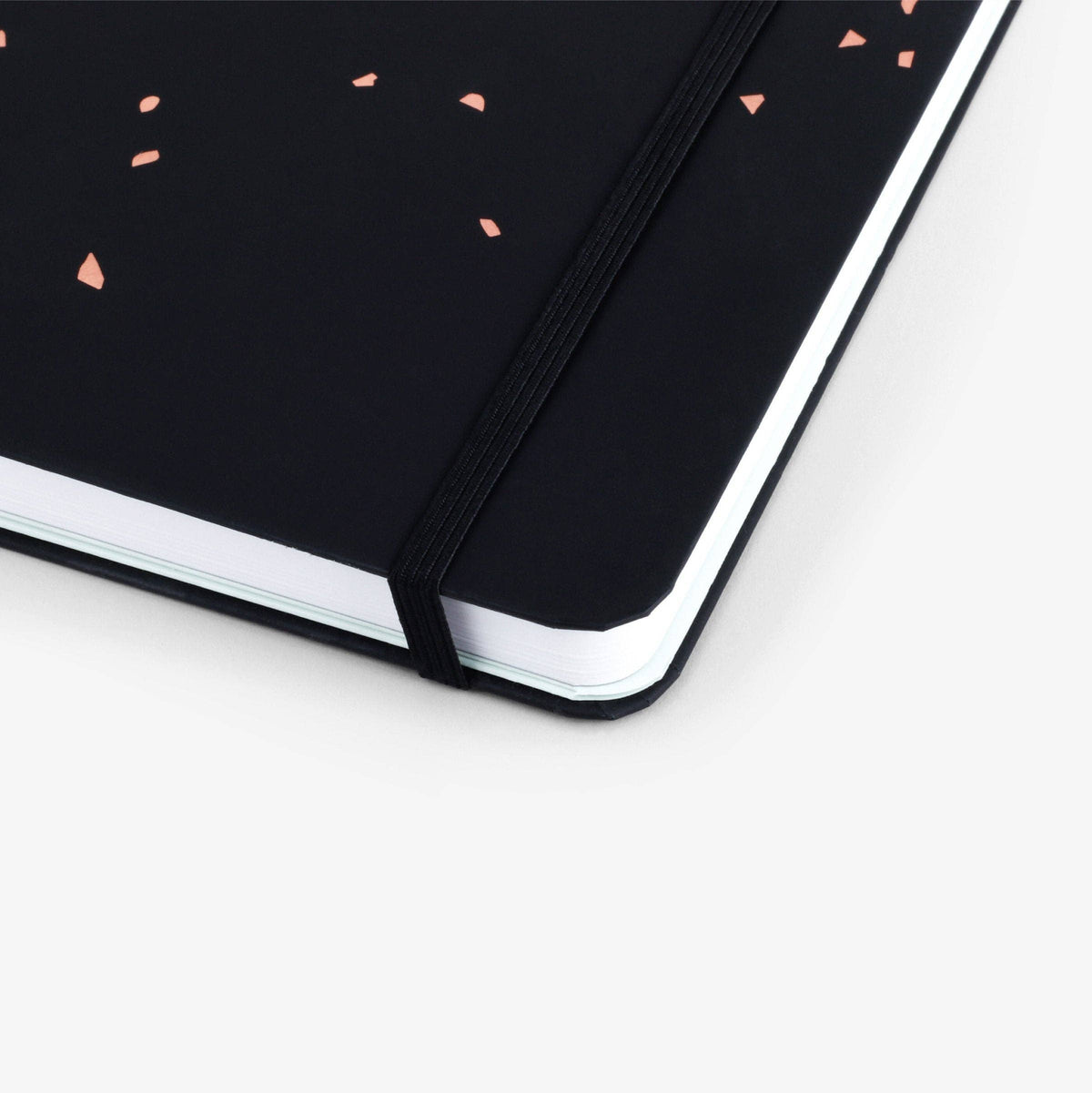 Mossery Black Speckle Refillable Notebook