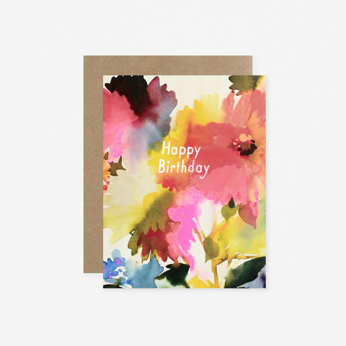 Hartland Cards Dealtry x HB Birthday Dahlias Greeting Card