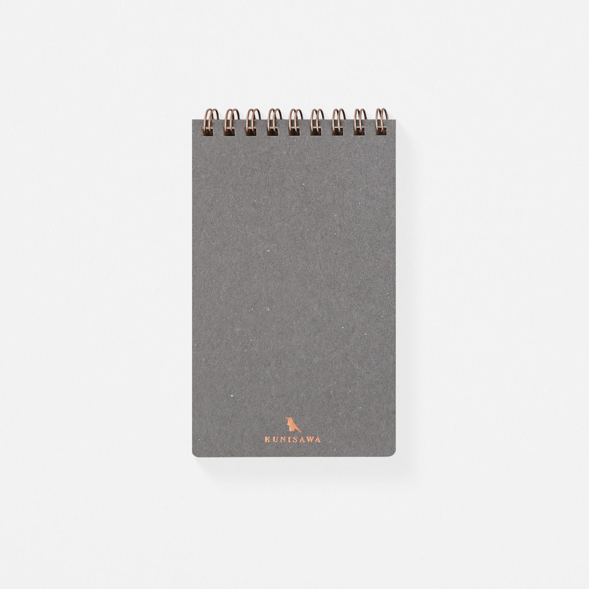 Kunisawa Find Ring Pocket Note Notebook Grid | 3 Colors Grey