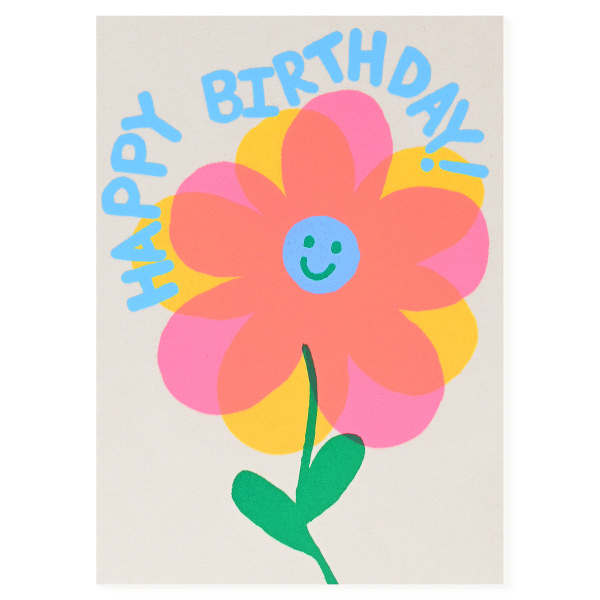Alphabet Studios Birthday Flower Greeting Card 