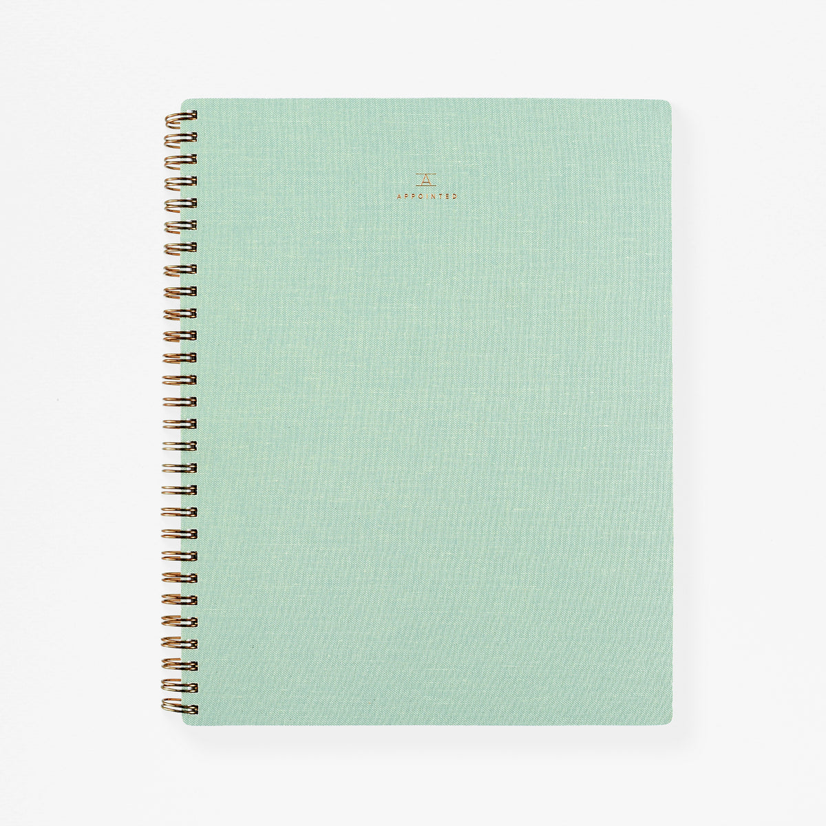 Appointed Mineral Green Notebook Lined 