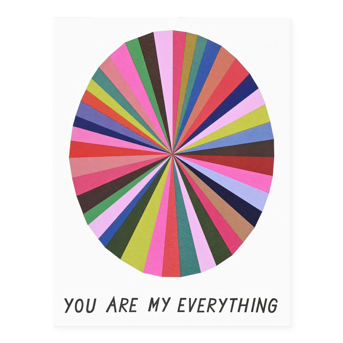 Banquet Workshop Everything Colour Wheel Greeting Card