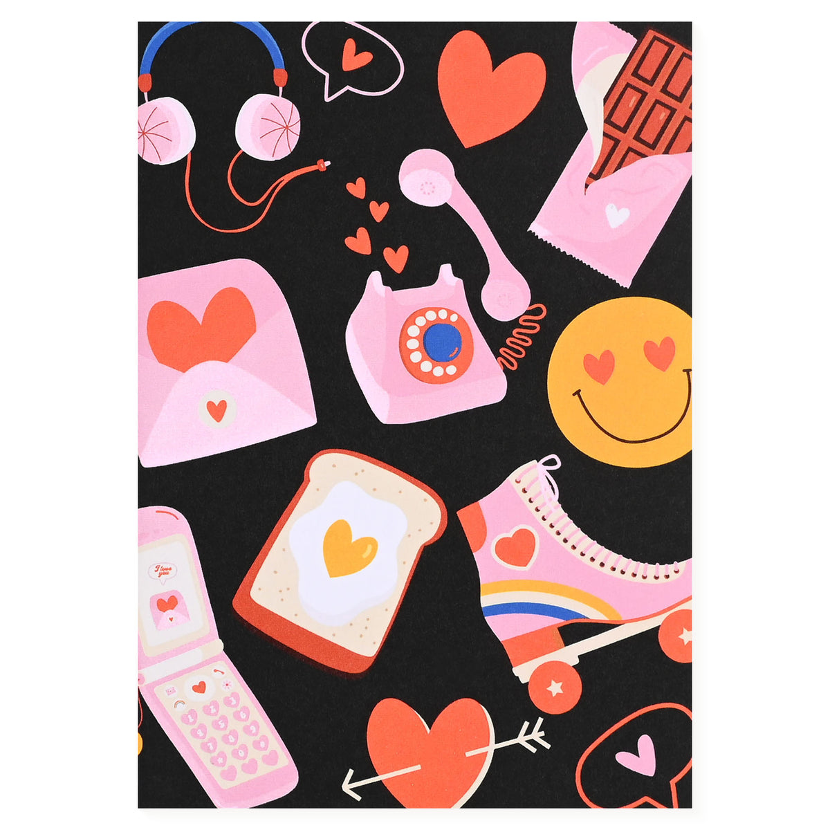 Bon Femmes Love It All Greeting Card 