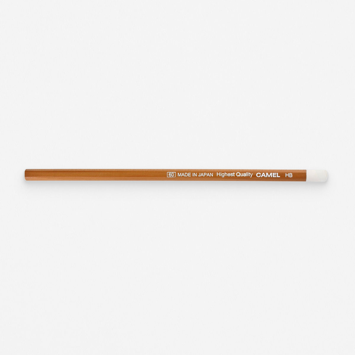 Camel Pencil Co. CA-P4 Natural Wood Pencil HB White Eraser 