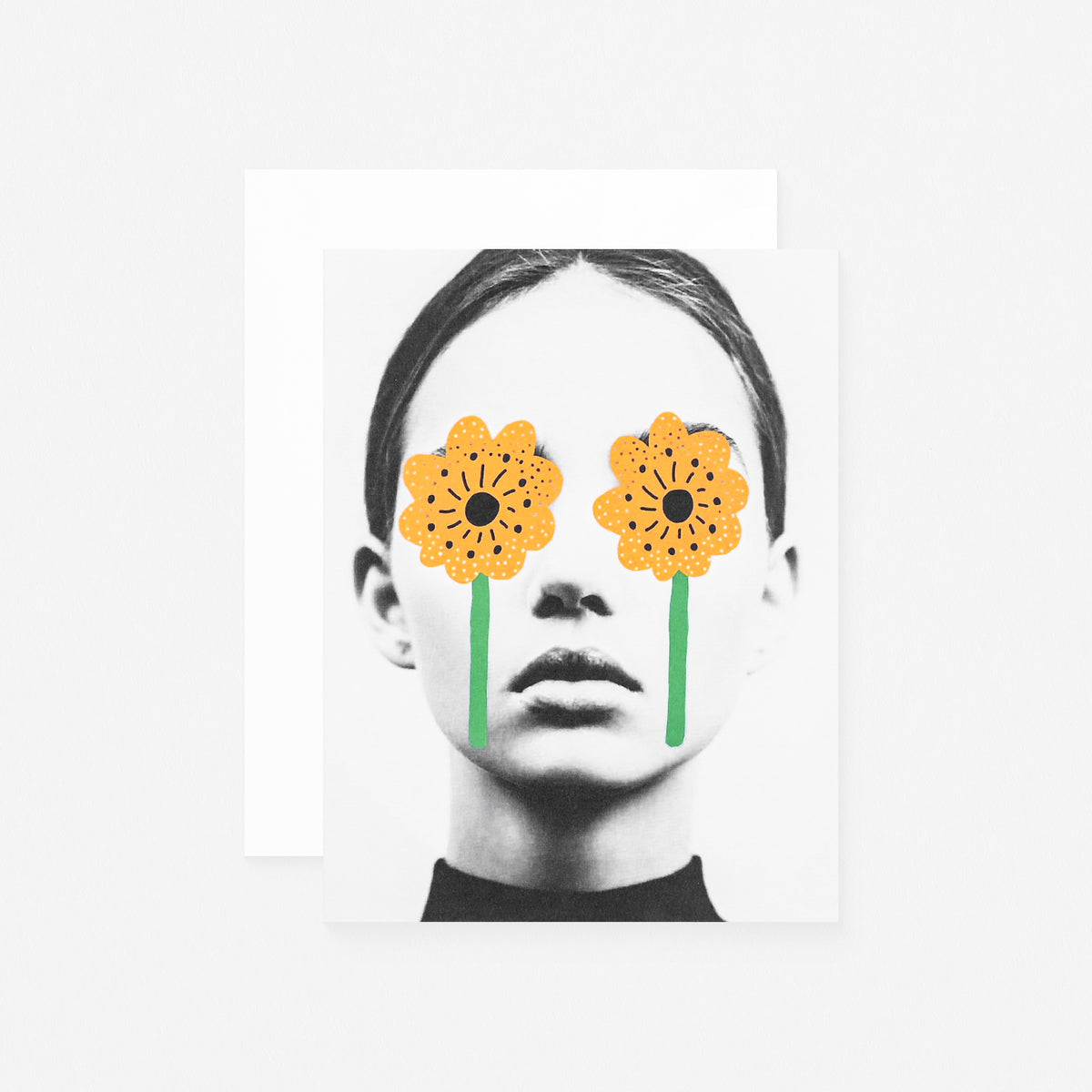 Carla Cards Flower Girl Greeting Card 