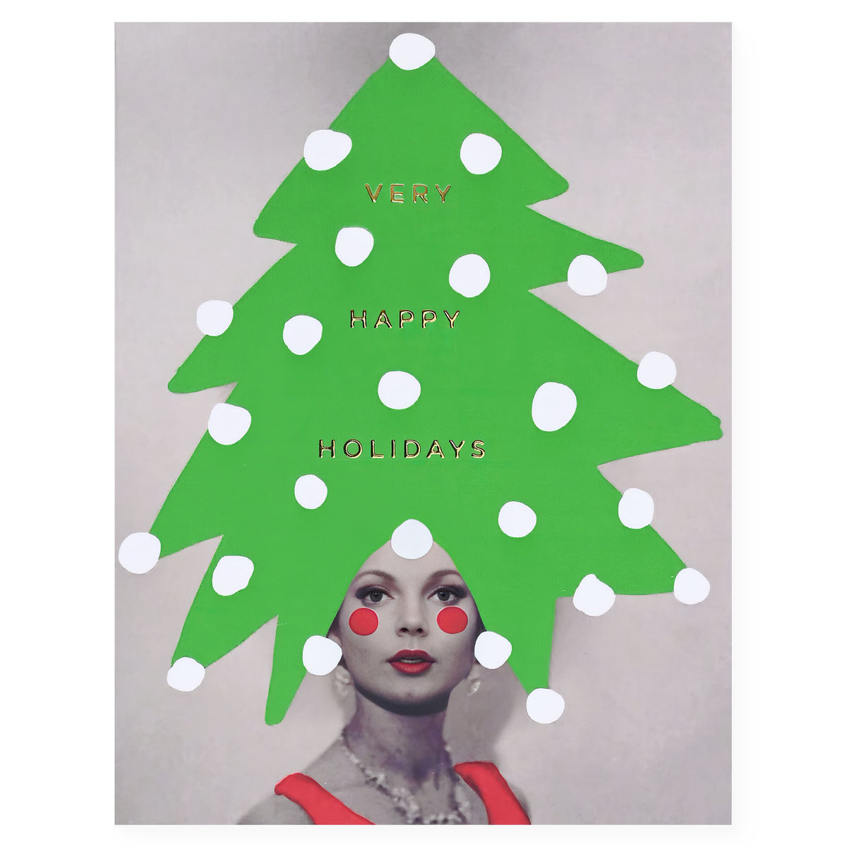 Carla Cards Very Happy Holidays Greeting Card