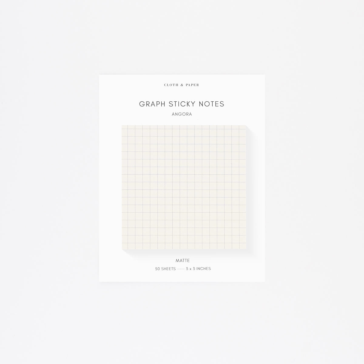 Cloth & Paper Graph Sticky Notes 