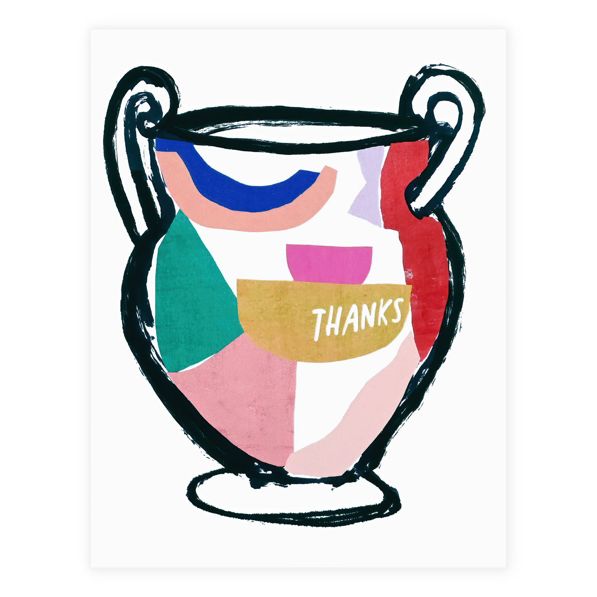 Colleen Harrington Greek Vase Thank You Card