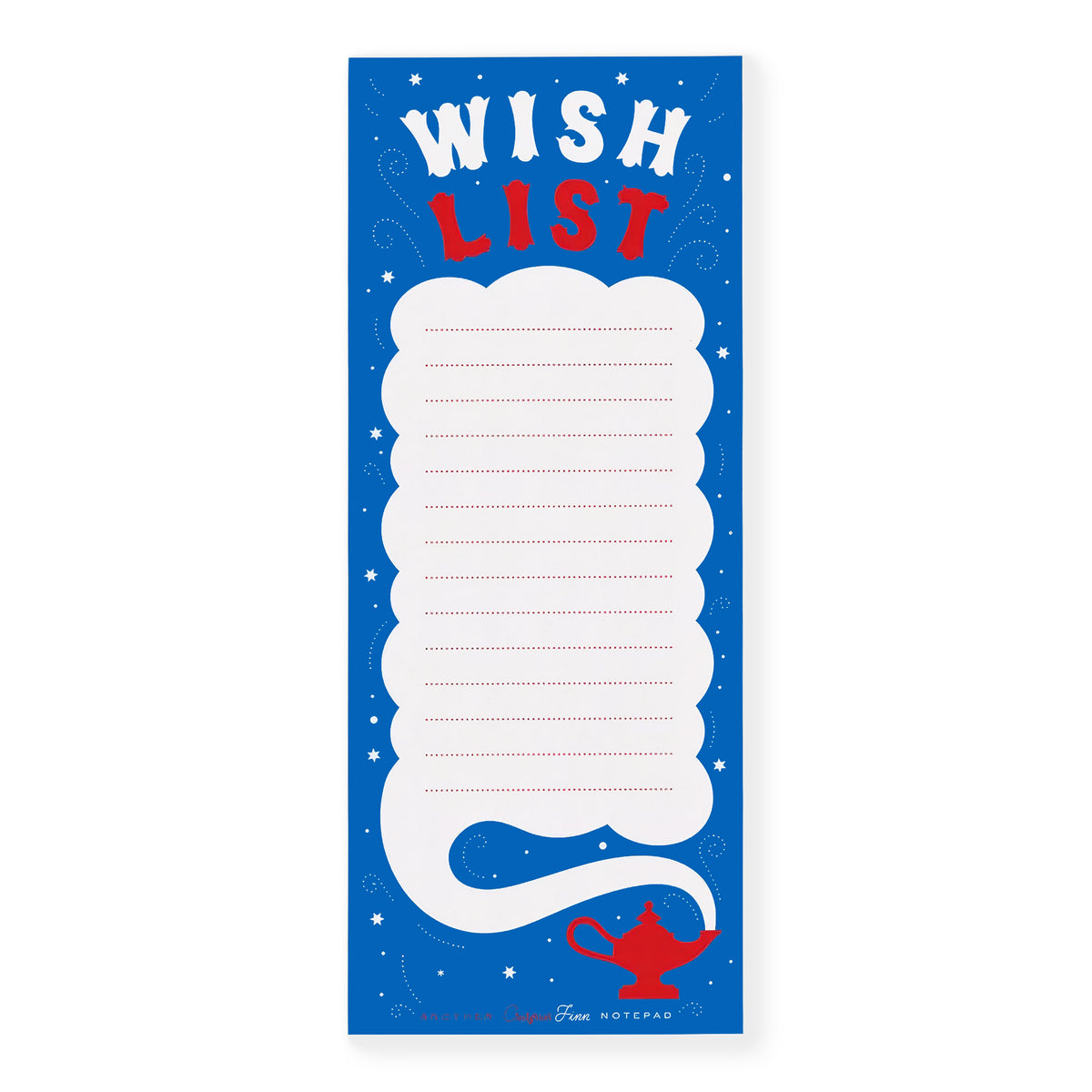 Crispin Finn Wish List Notepad