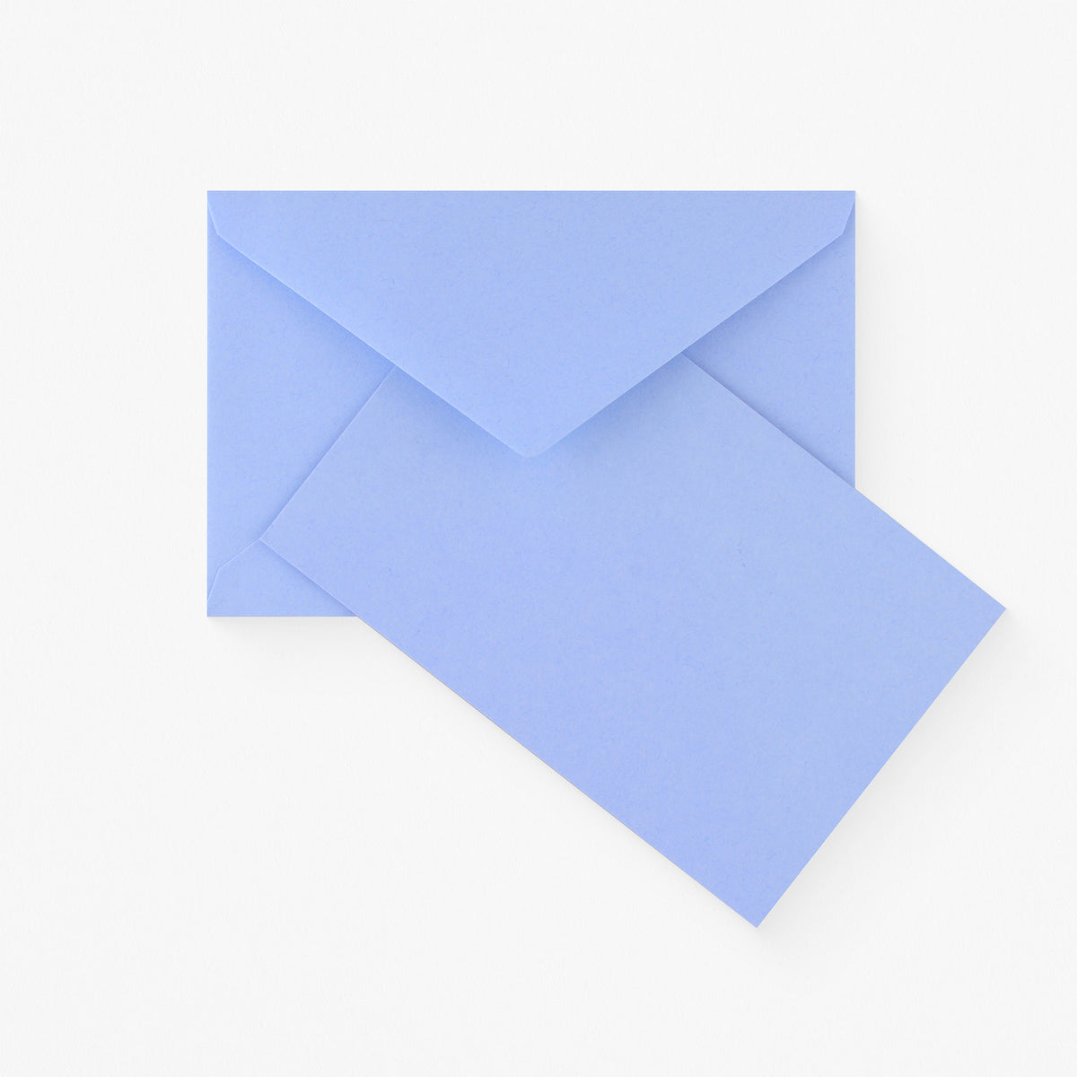 Original Crown Mill Color Vellum Flat Note Cards Boxed | 6 Colors Azure