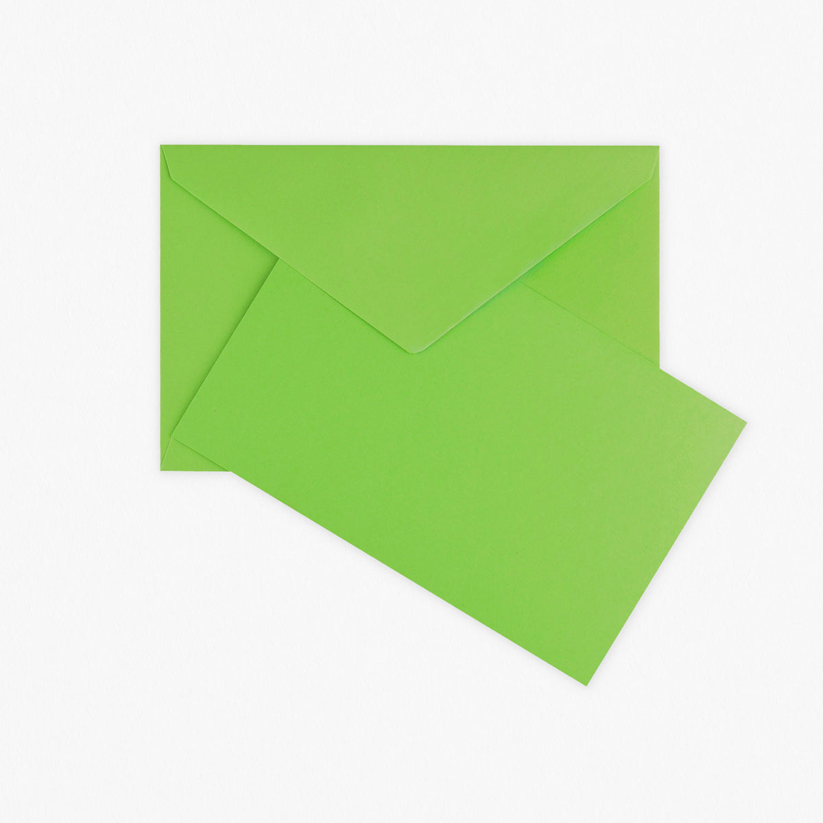 Original Crown Mill Color Vellum Flat Note Cards Boxed | 6 Colors Bamboo