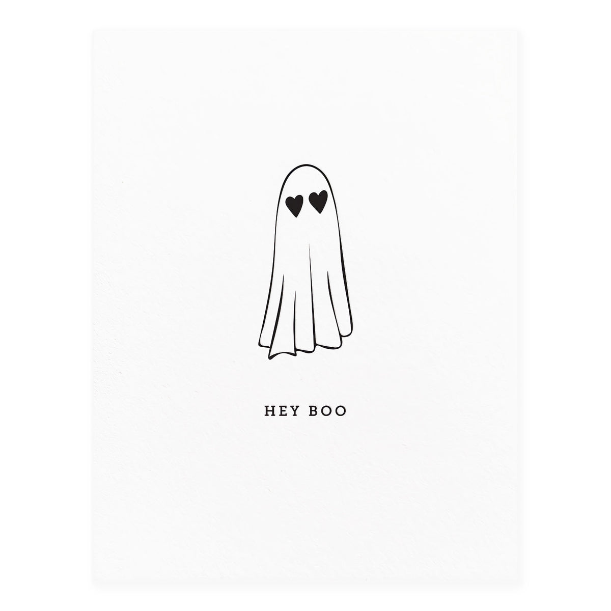 Dahlia Press Hey Boo Greeting Card
