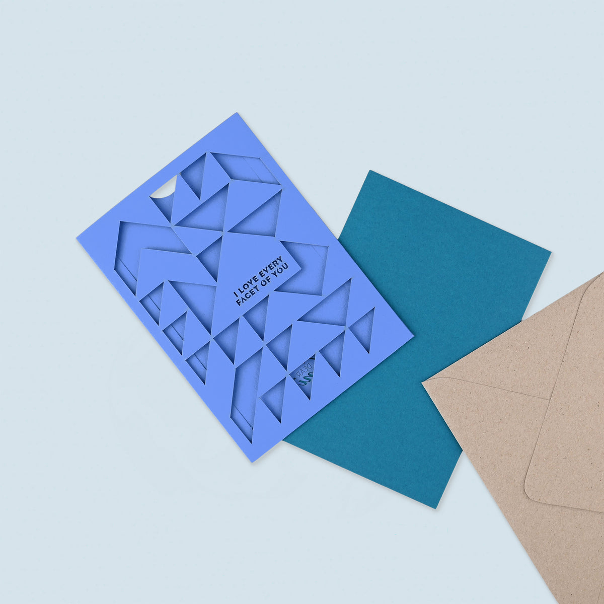 Dear Beni Every Facet Pocket Greeting Card 