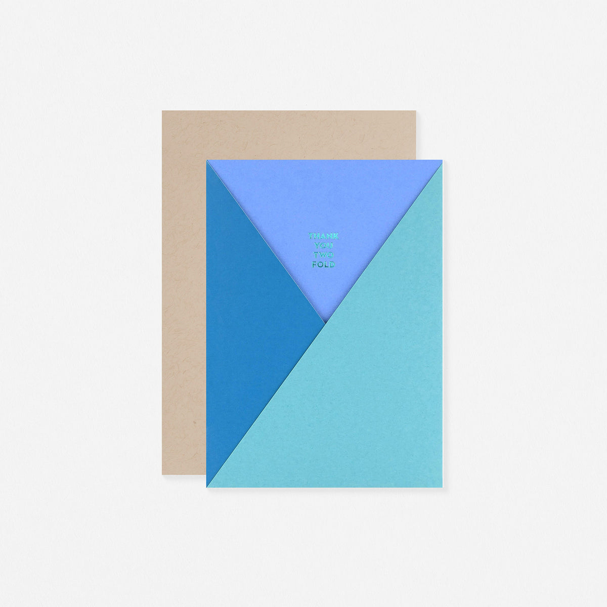 Dear Beni Thank You Twofold Pocket Greeting Card 