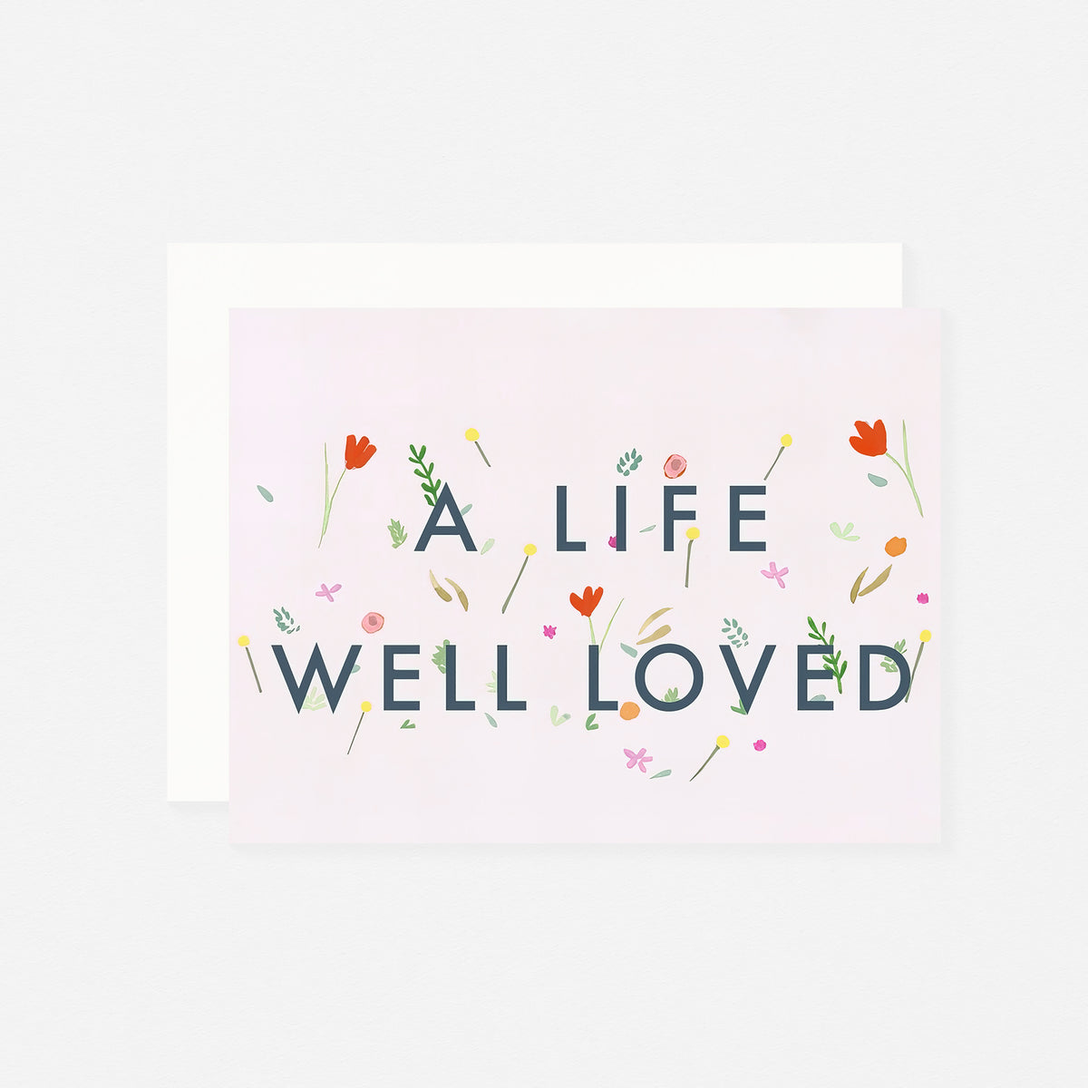 Dear Hancock A Life Well Loved Sympathy Card 