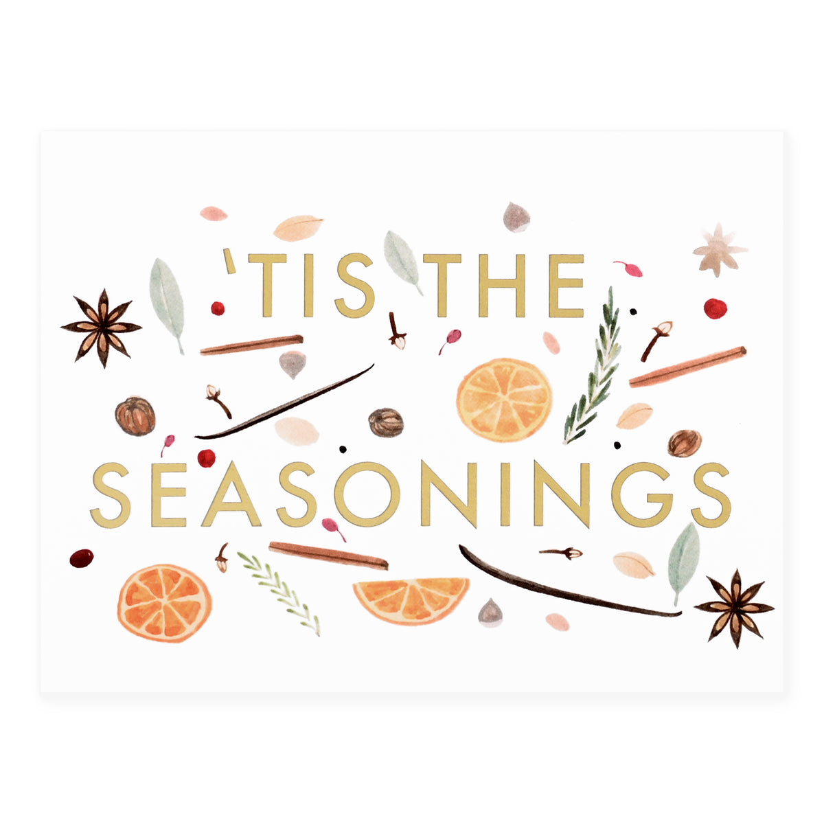 Dear Hancock 'Tis The Seasonings Greeting Card