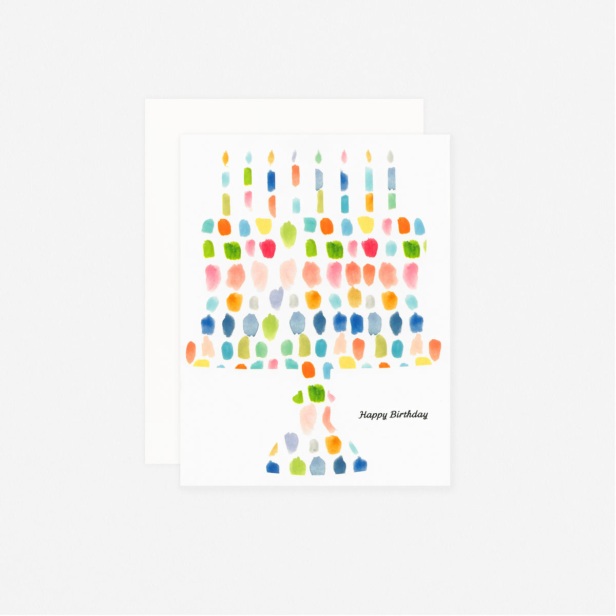 Dear Hancock Paint Palette Birthday Cake Card
