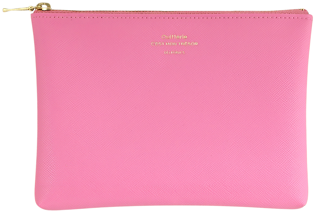 Delfonics Quitterie Small Zip Pouch Pink