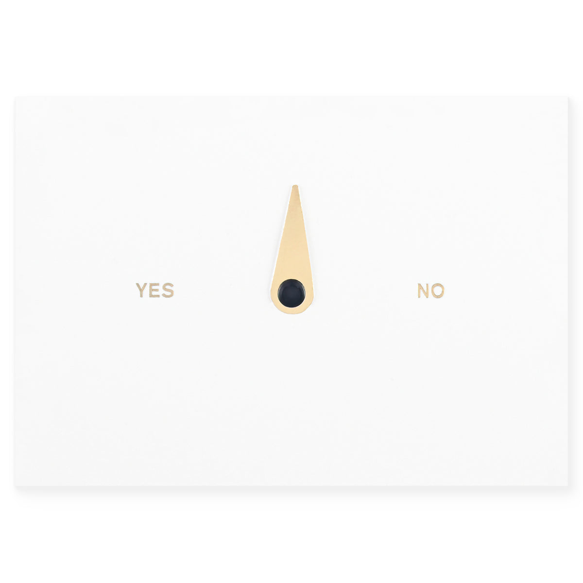 Dotsy Yes | No Greeting Card | Red Or White White