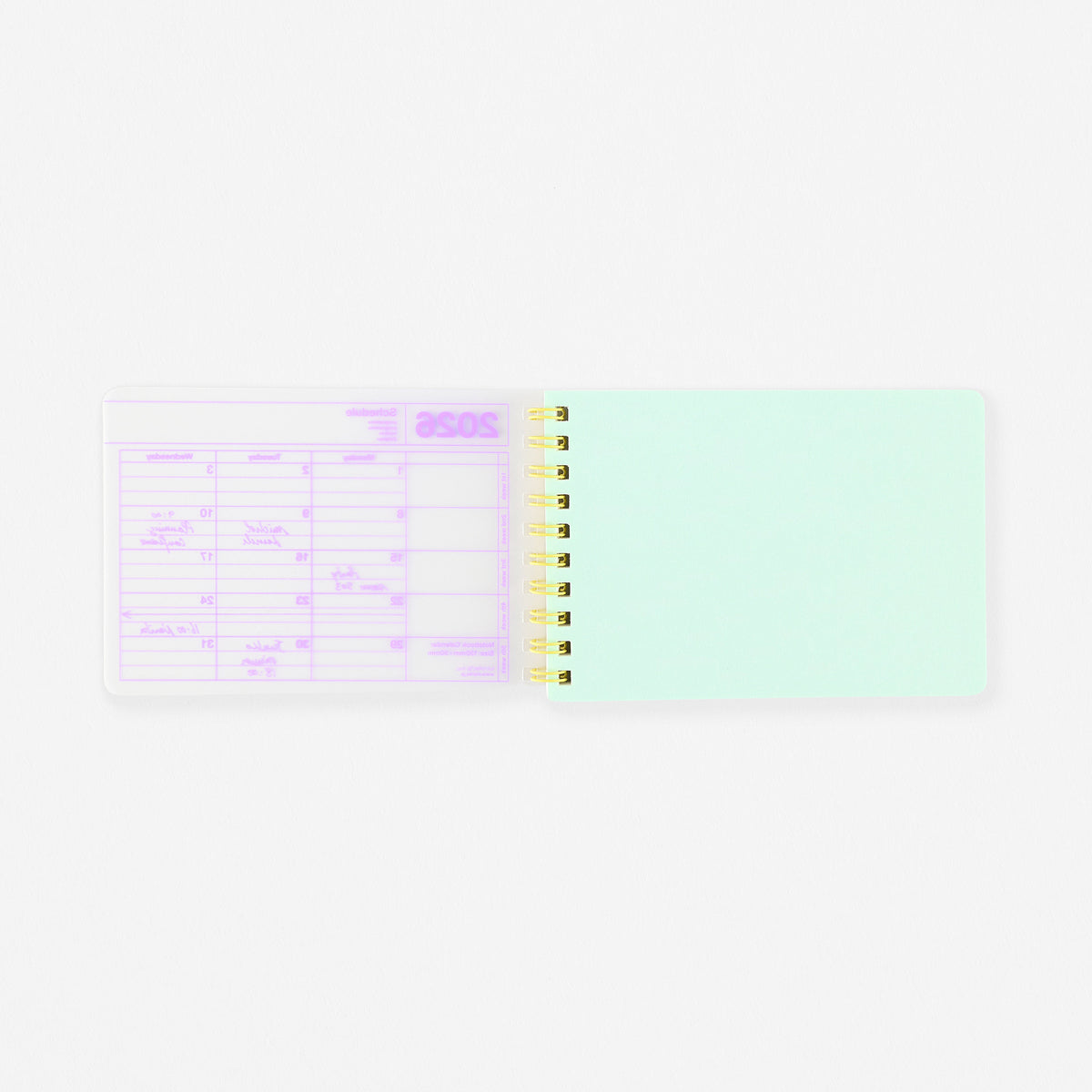 MARK'S Inc. 2026 Mini Monthly Planner