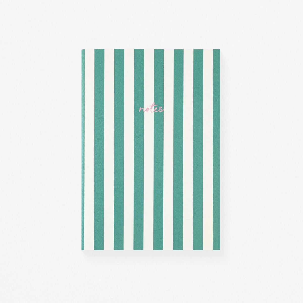 Fin Studio Fin Studio Striped Notebook | 9 Colors Green