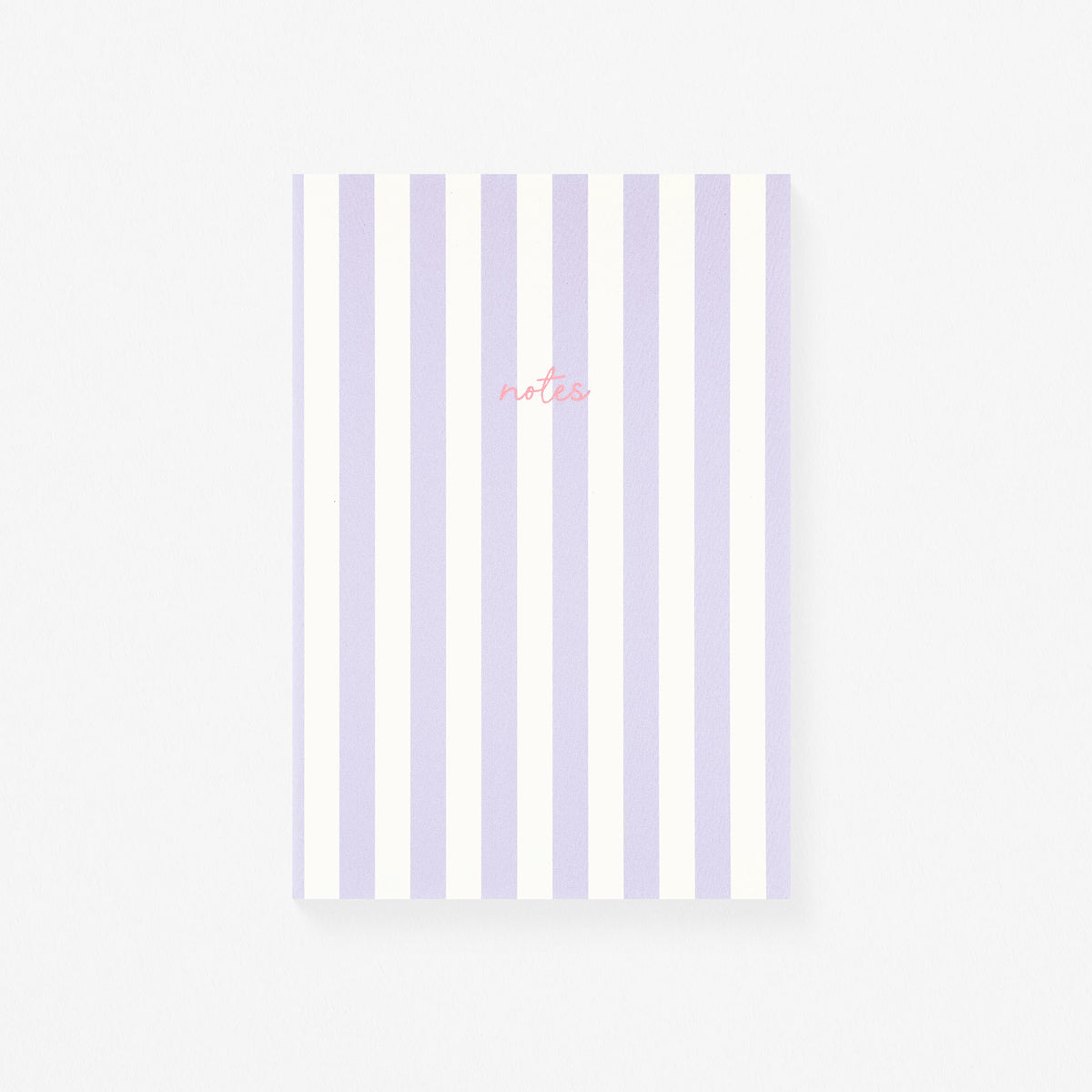 Fin Studio Fin Studio Striped Notebook | 9 Colors Lavender