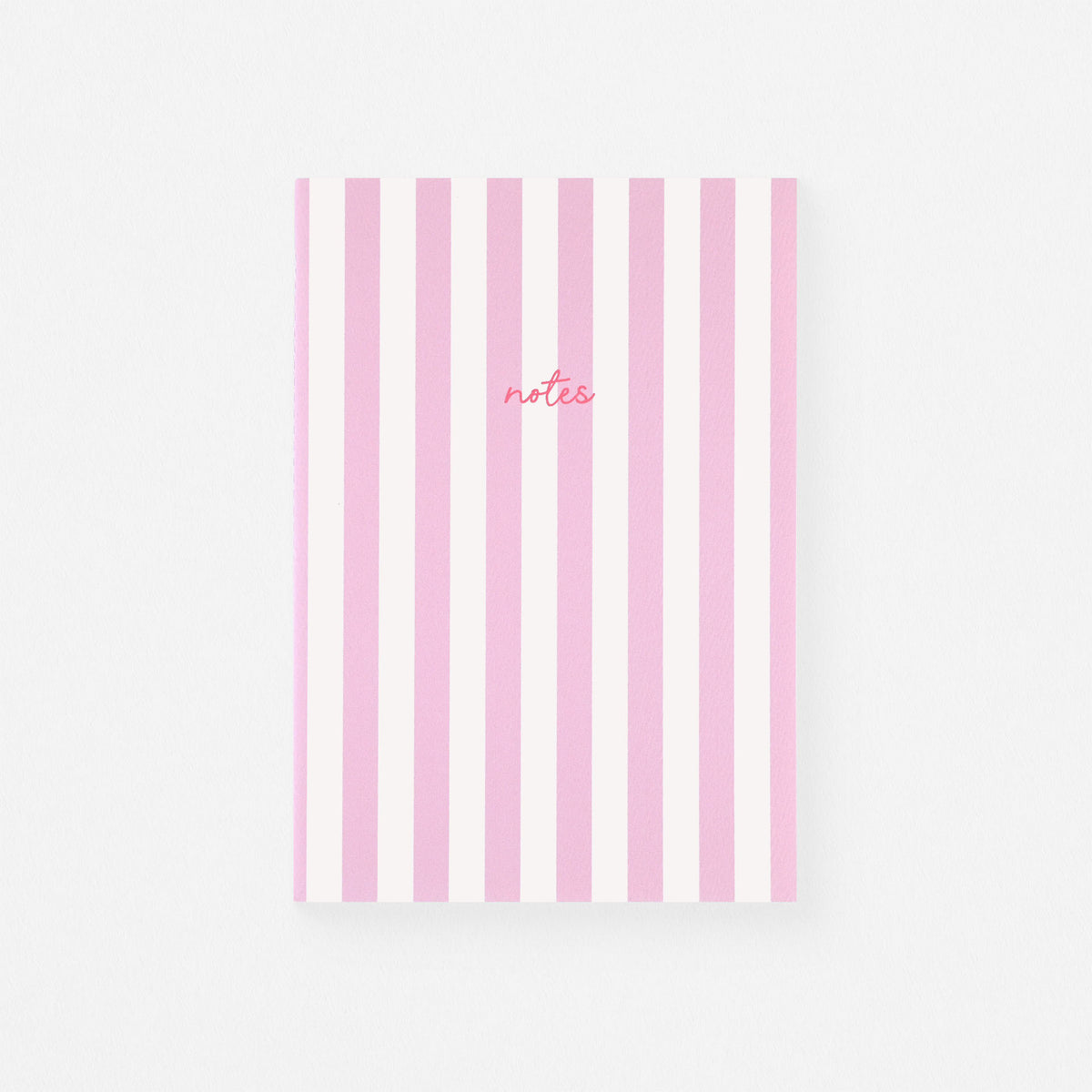 Fin Studio Fin Studio Striped Notebook | 9 Colors Pink