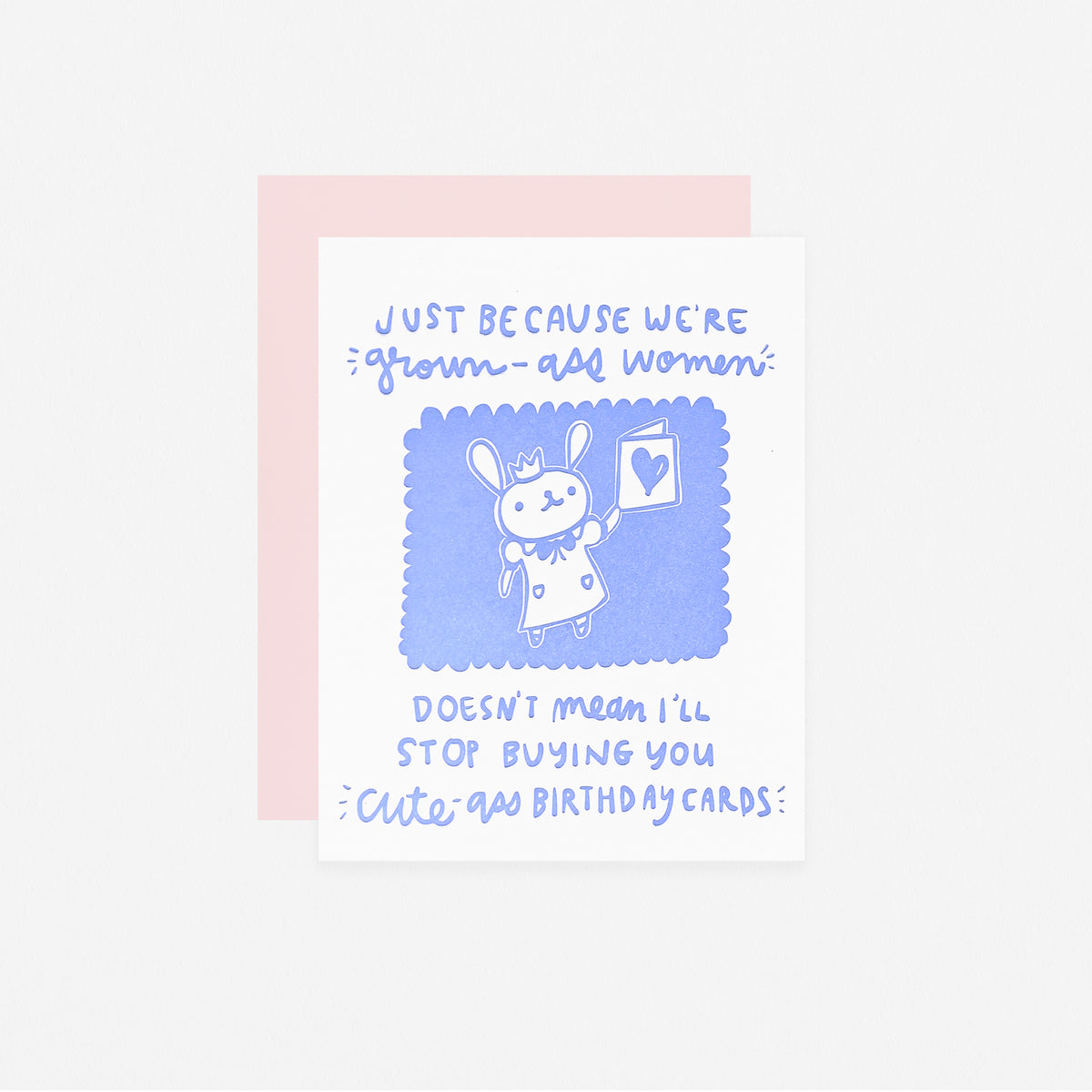 Ghost Academy Grown-Ass Women Cute-Ass Birthday Card