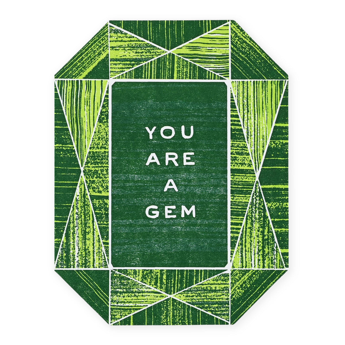 Hammerpress You Are A Gem Greeting Card