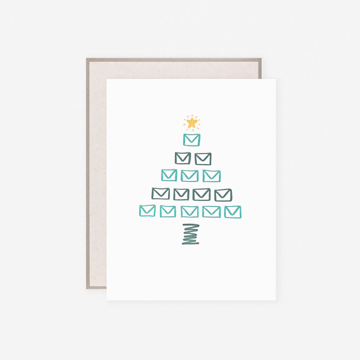 Ink Meets Paper Snail Mail Holiday Card 