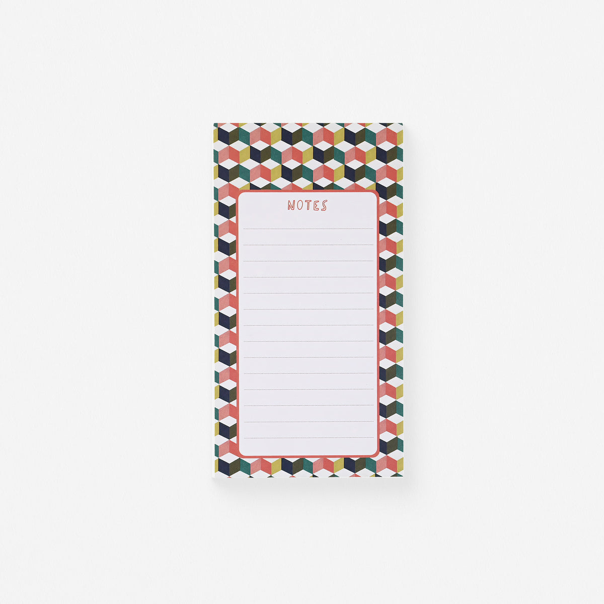 Isatopia Small Geometric Cube Notepad