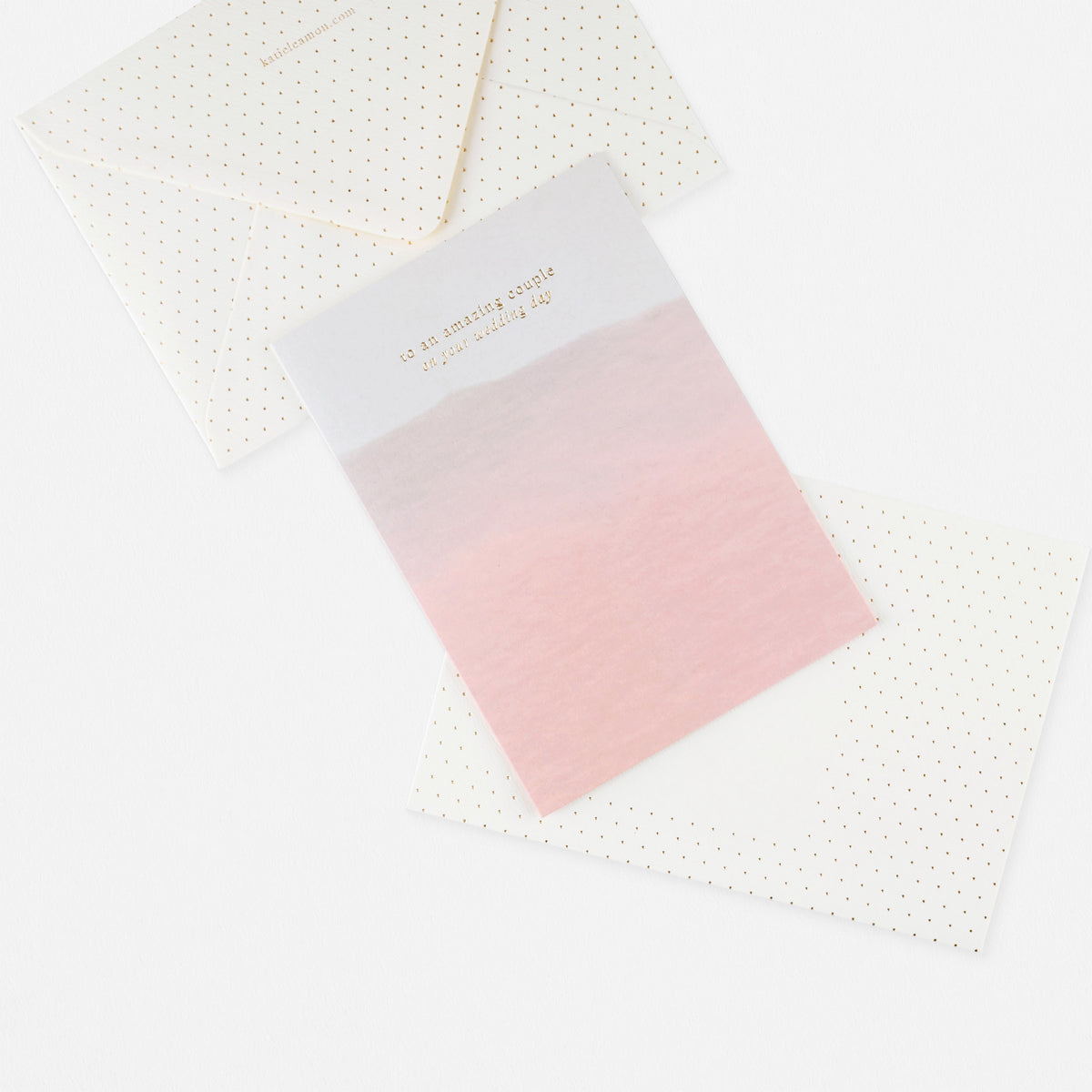 Katie Leamon Amazing Couple Wedding Card