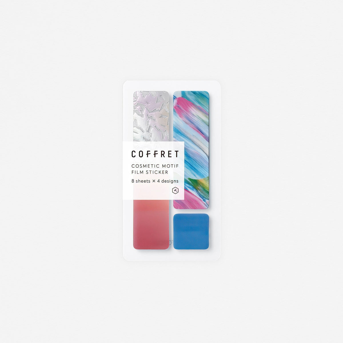 King Jim Coffret Bar Decoration Sticker Pink Float