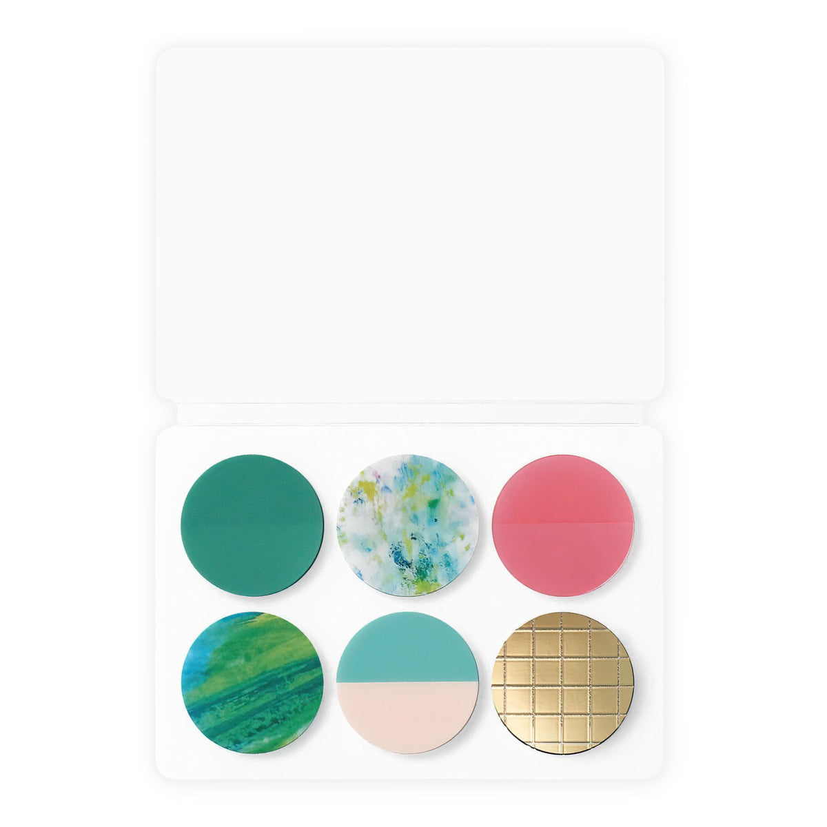 King Jim Coffret Film Stickers Circle | Two Color Palettes
