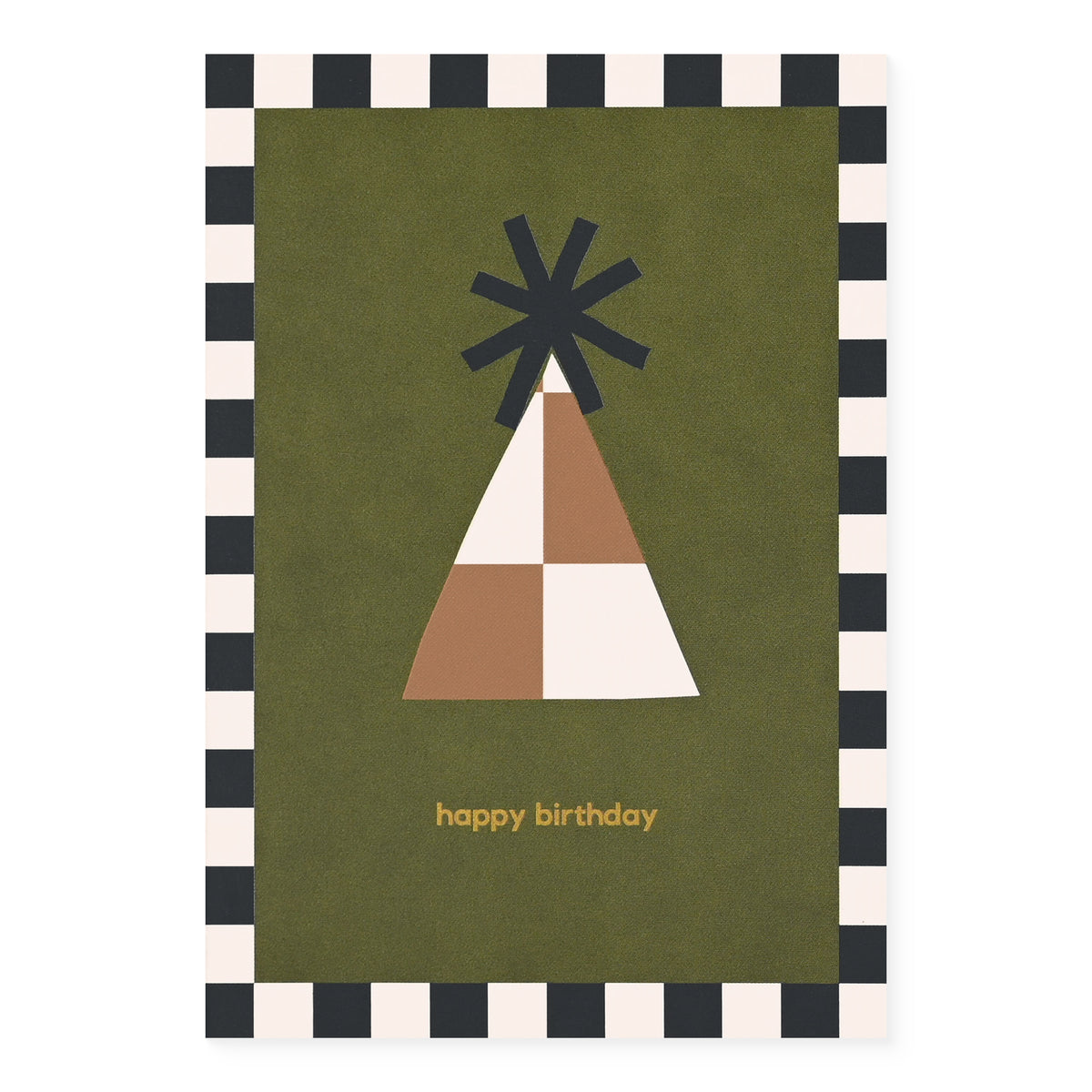 Kinshipped Party Hat Birthday Card