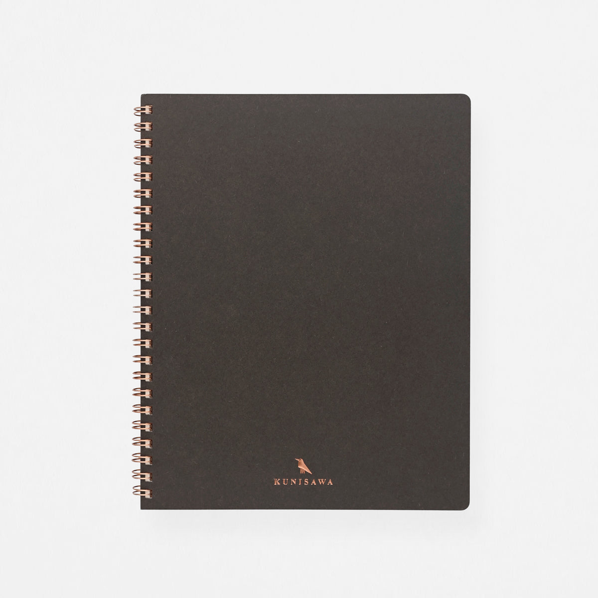 Kunisawa Find Ring Note Notebook Executive Dot Grid | 5 Colors Charcoal