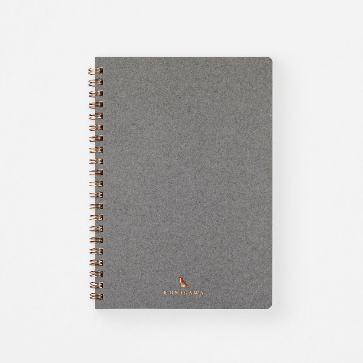 Kunisawa Find Ring Note Notebook A5 Grid | 5 Colors Grey