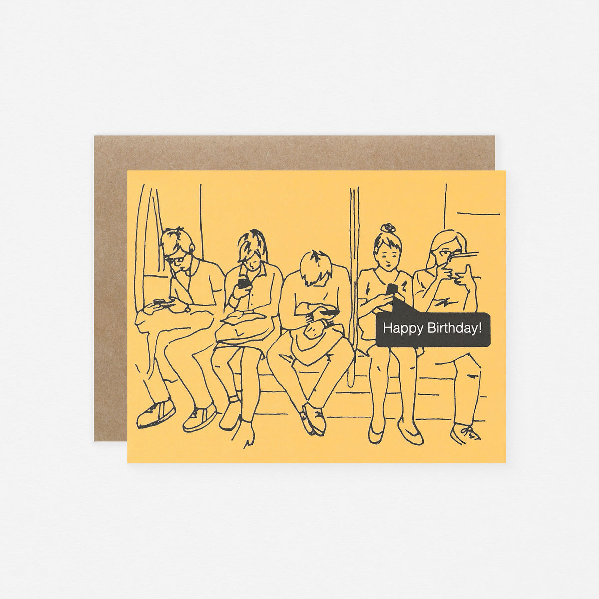 La Familia Green Birthday Texts Greeting Card 