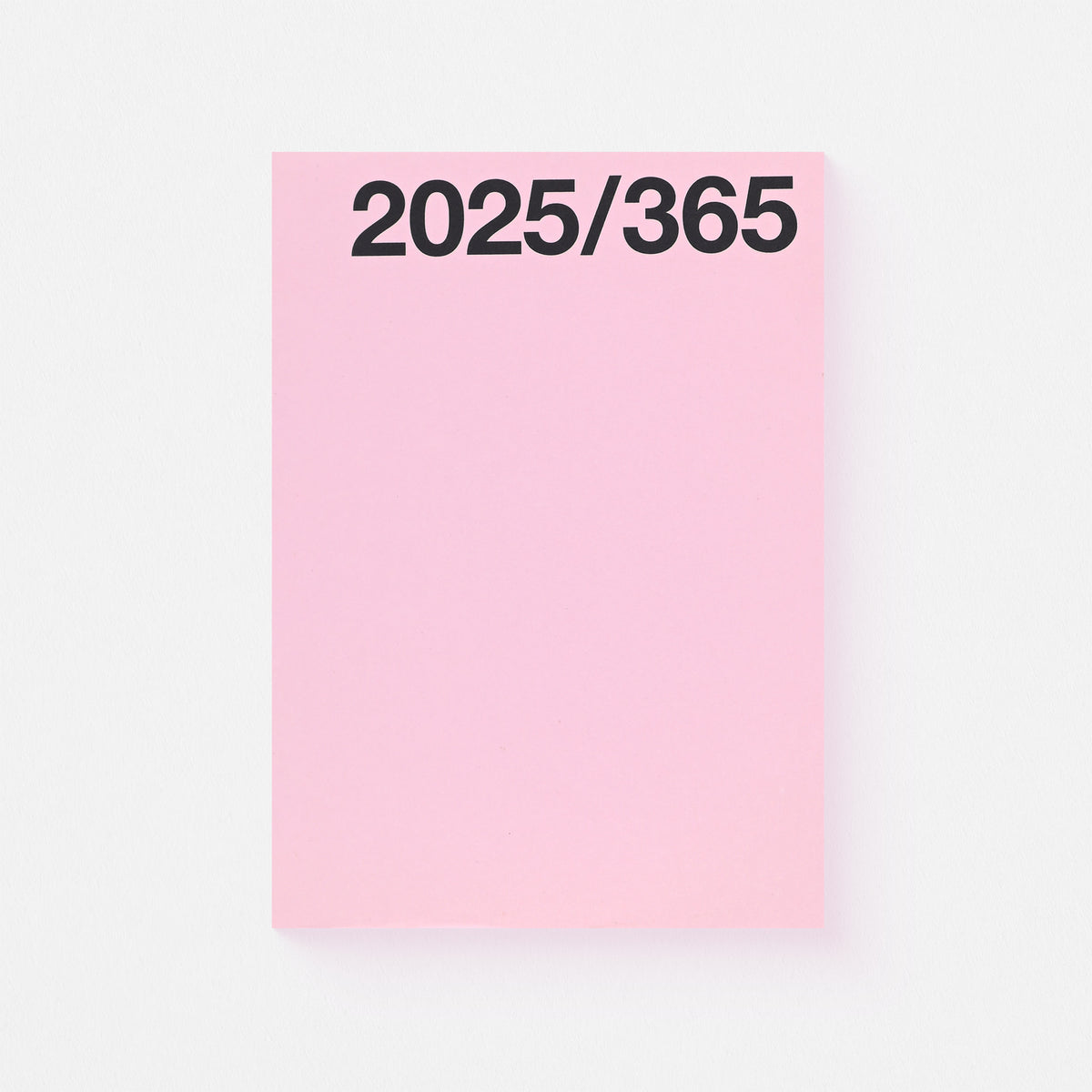Marjolein Delhaas 2025 Basic Planner With Protective Vinyl Cover | 6 Colors No. 7436 (Light Pink)