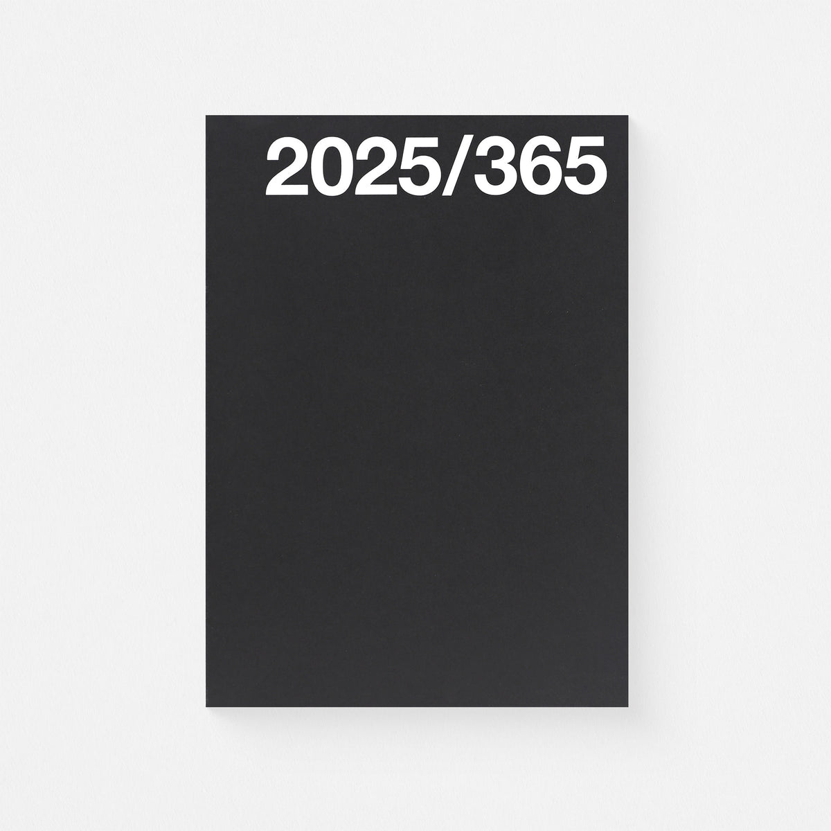 Marjolein Delhaas 2025 Basic Planner With Protective Vinyl Cover | 6 Colors Process Black