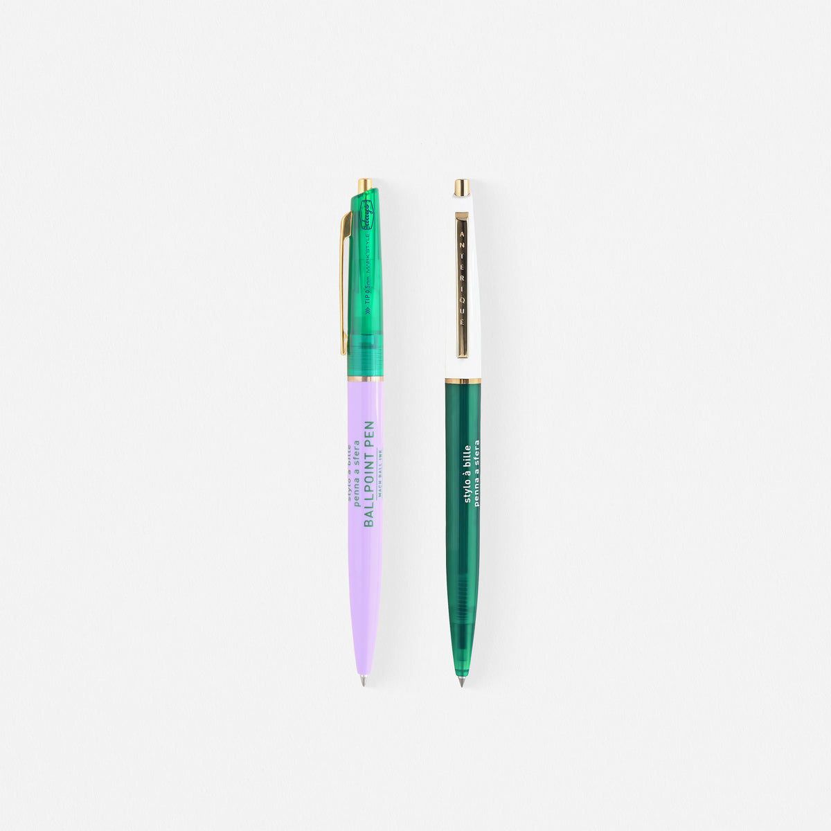 MARK'S Inc. Mark's x Anterique Mach Ball Ink Ballpoint Pen | 3 Colorways