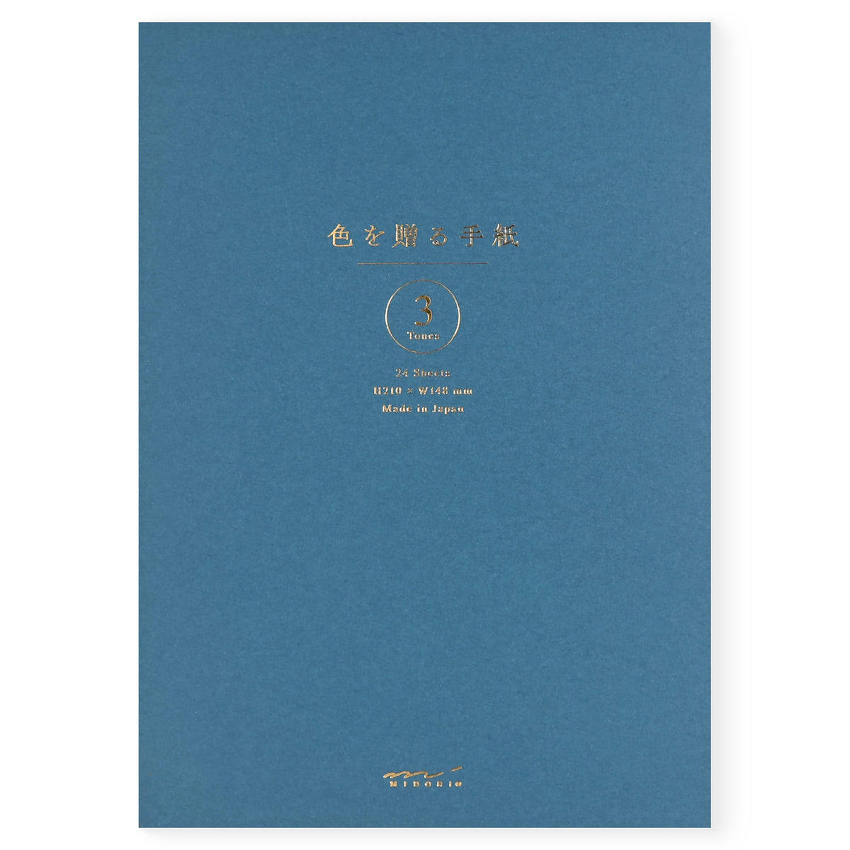 Midori Giving A Color Letter Pad Or Envelopes  Blue 