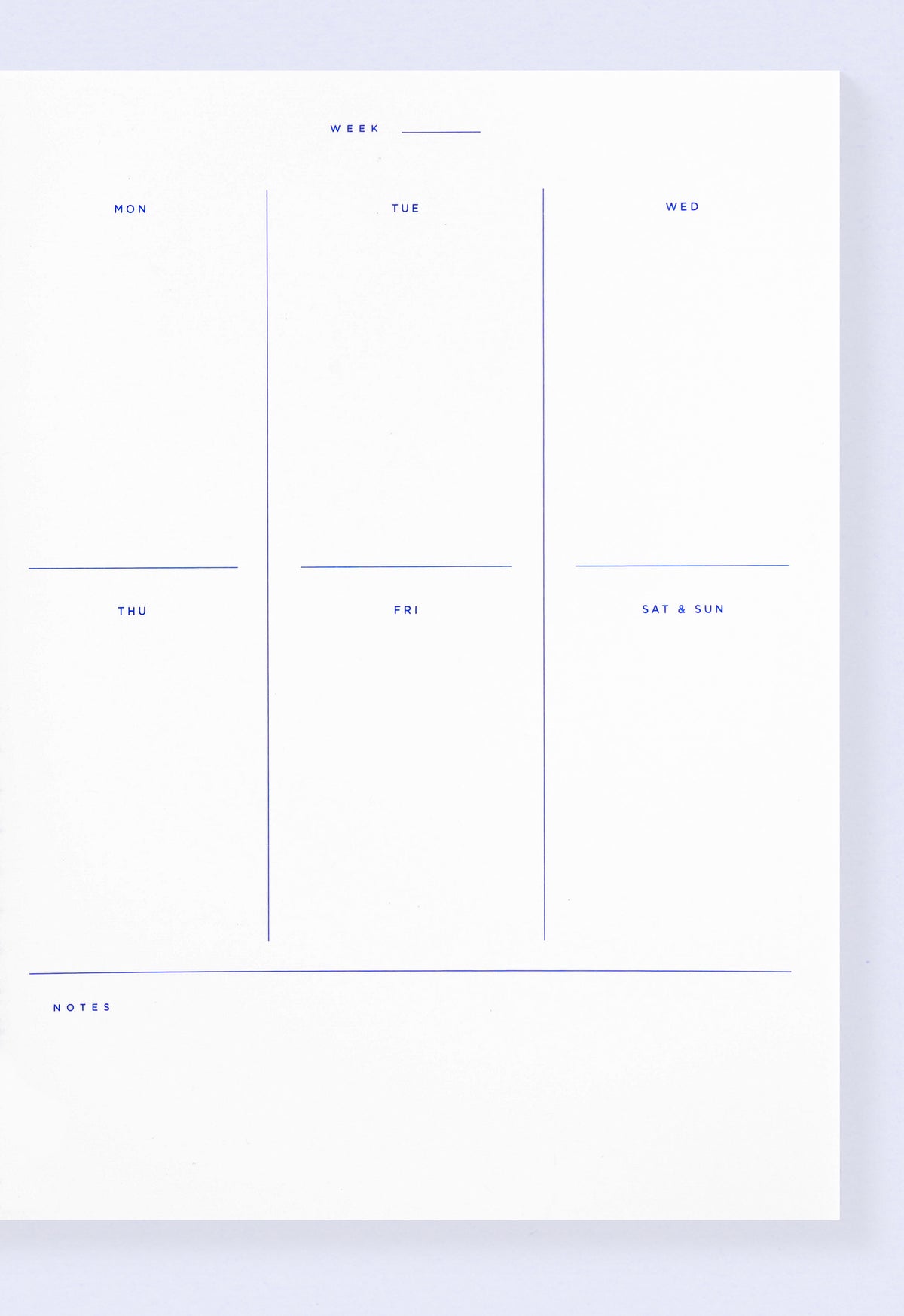 Moglea Circus Hand-Painted Weekly Planner 