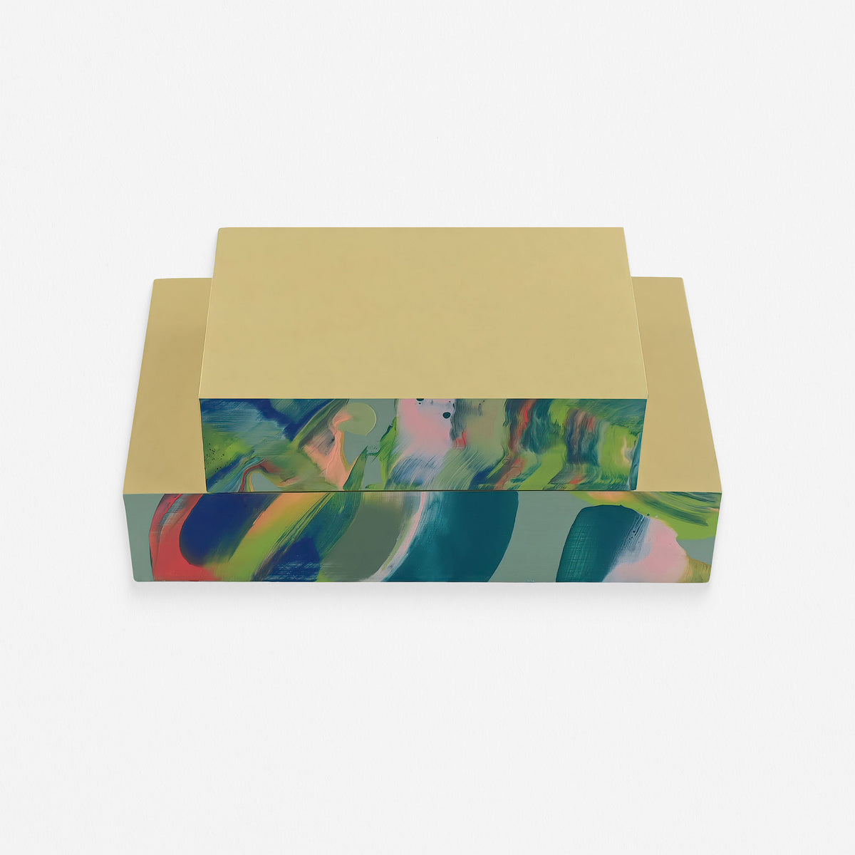 Moglea Meadow Hand-Painted Swirl Pad | Small or Medium