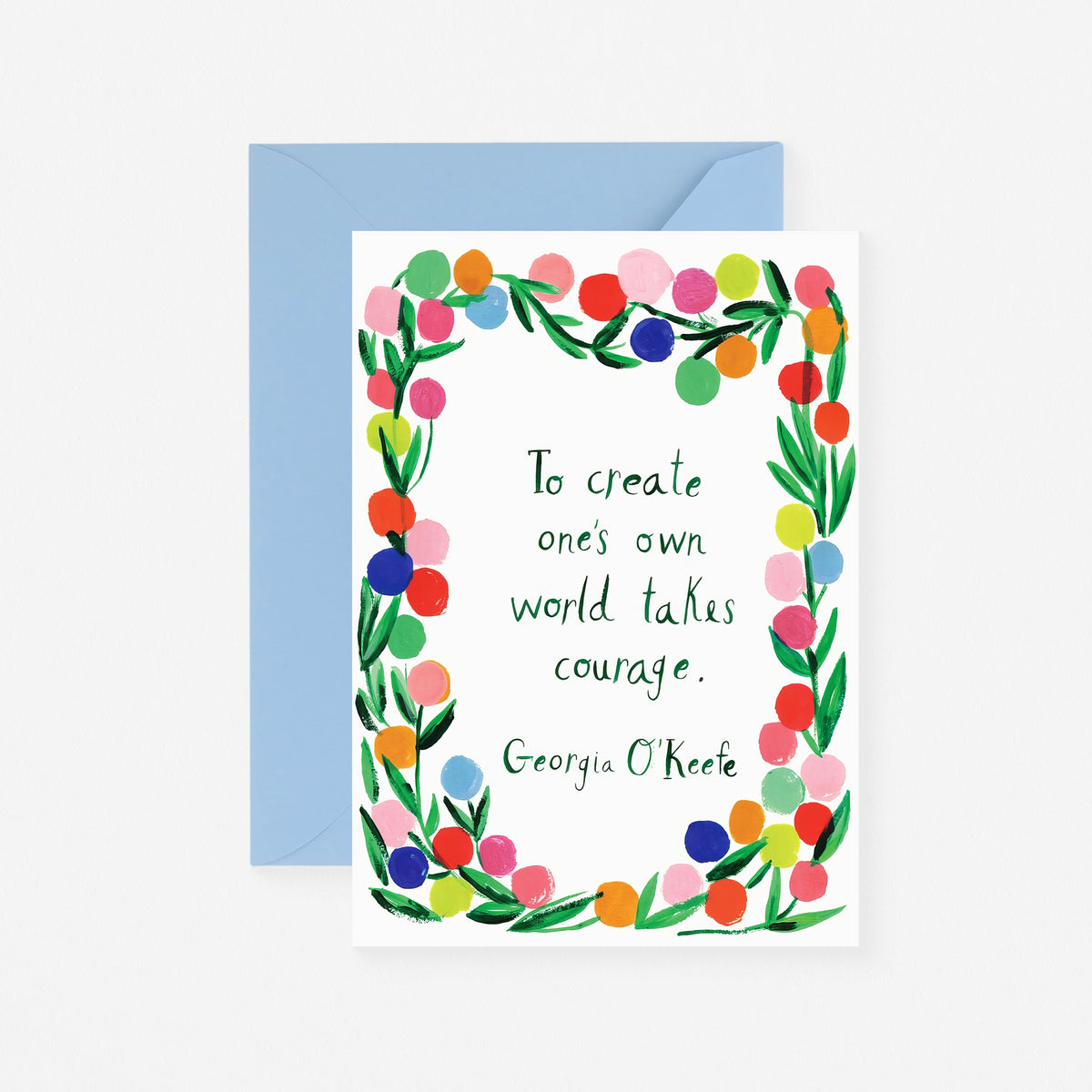 Mr. Boddington's Studio Georgia's Courage Greeting Card