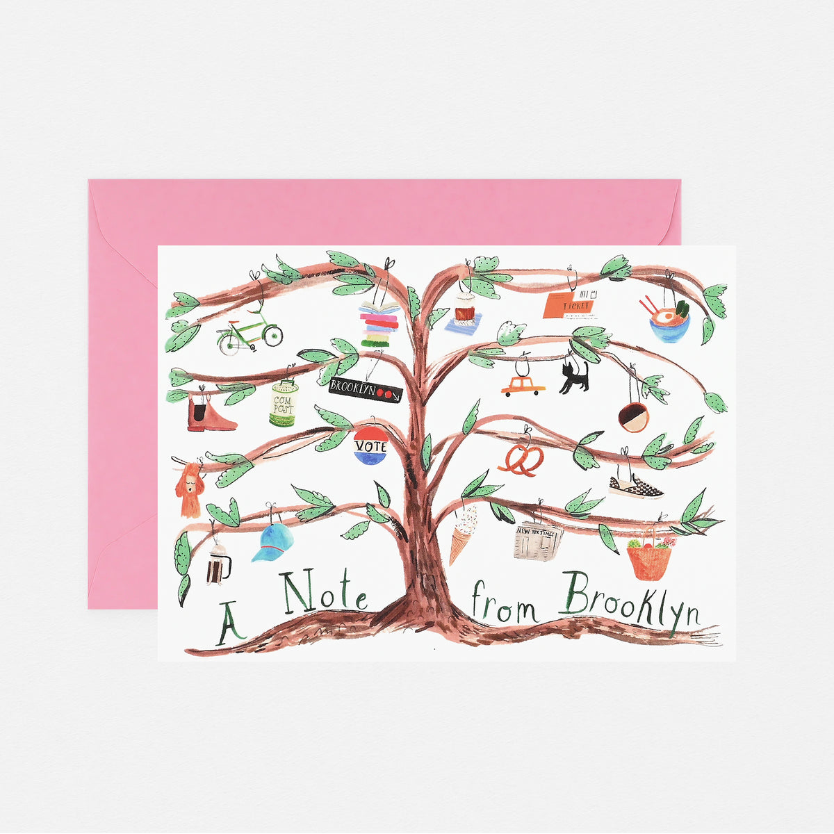Mr. Boddington's Studio A Tree Grows in Brooklyn Greeting Card