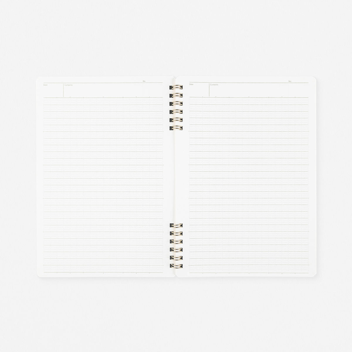 Nakabayashi Logical Prime Notebook Ring Binding Green | A5, B5 Or A4