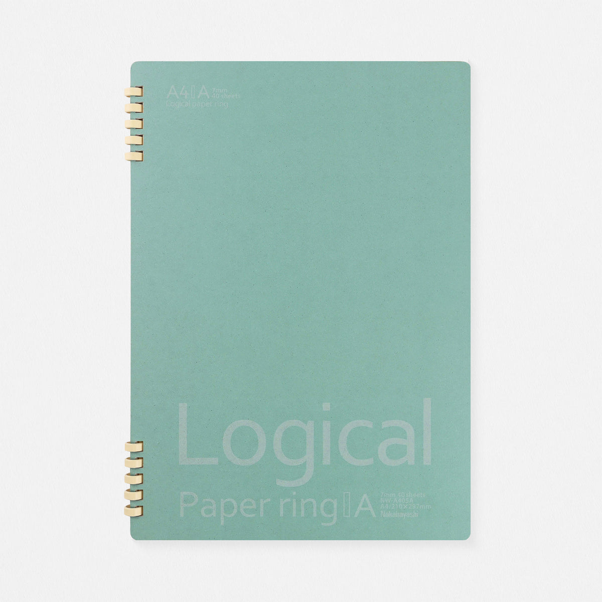 Nakabayashi Logical Prime 100% Paper Ring Notebook Blue | B5 Or  A4 